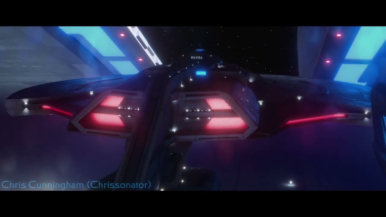 USS Titan-A/Enterprise G Leaving Starbase Final 2023
