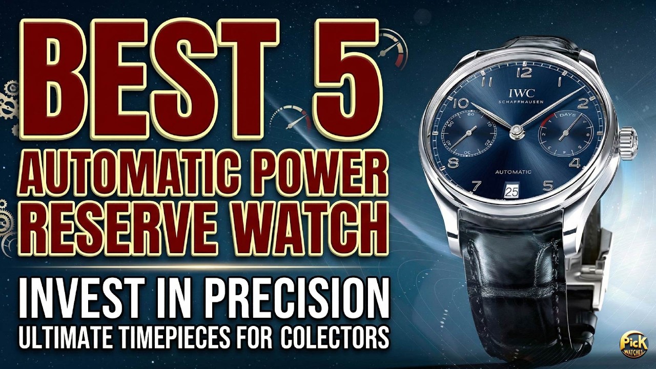 Топ-5 автоматических часов с индикатором запаса хода (обзор и руководство по покупке 2026 года)