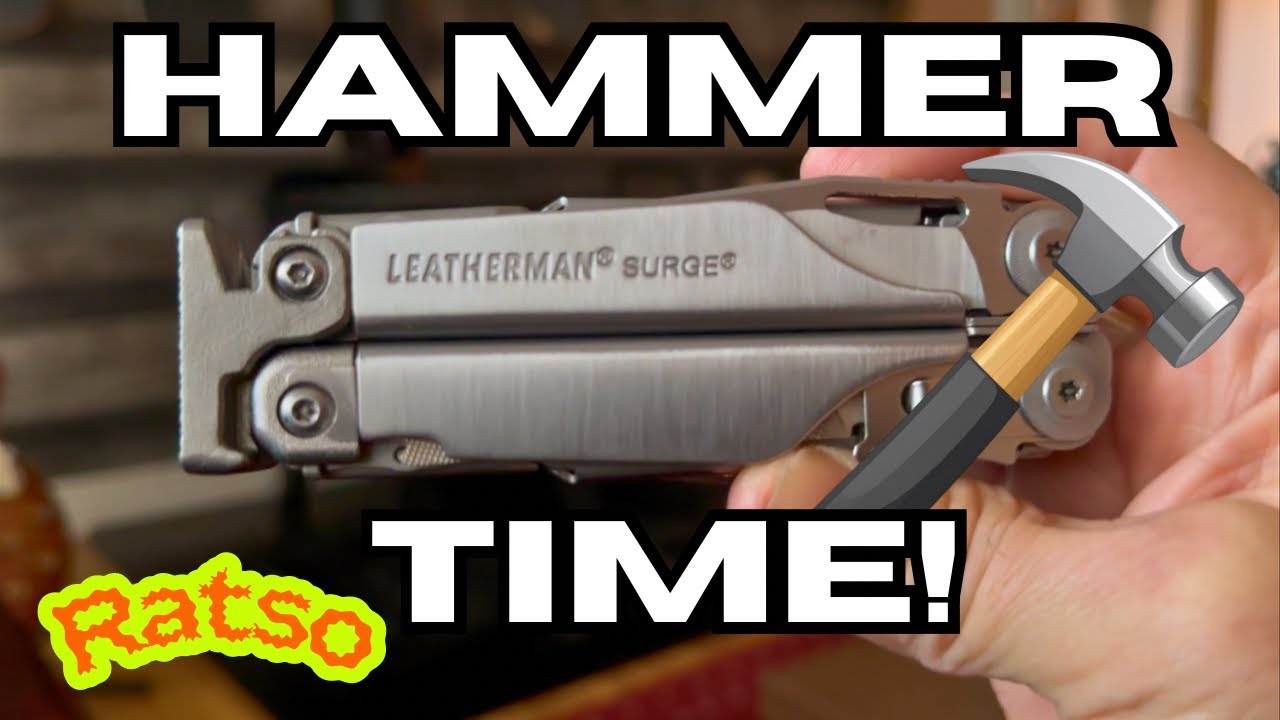 Leatherman Surge Gets Hammered 😜- Last Video 🥲