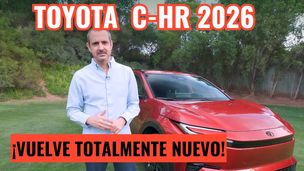 Toyota C-HR 2026: Review completo del reinventado C-HR en EV / Siempre Auto