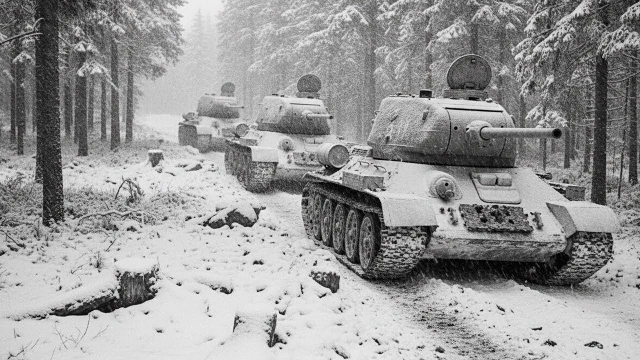 Proč tanky T-34 byly tak efektivní v zimních podmínkách?