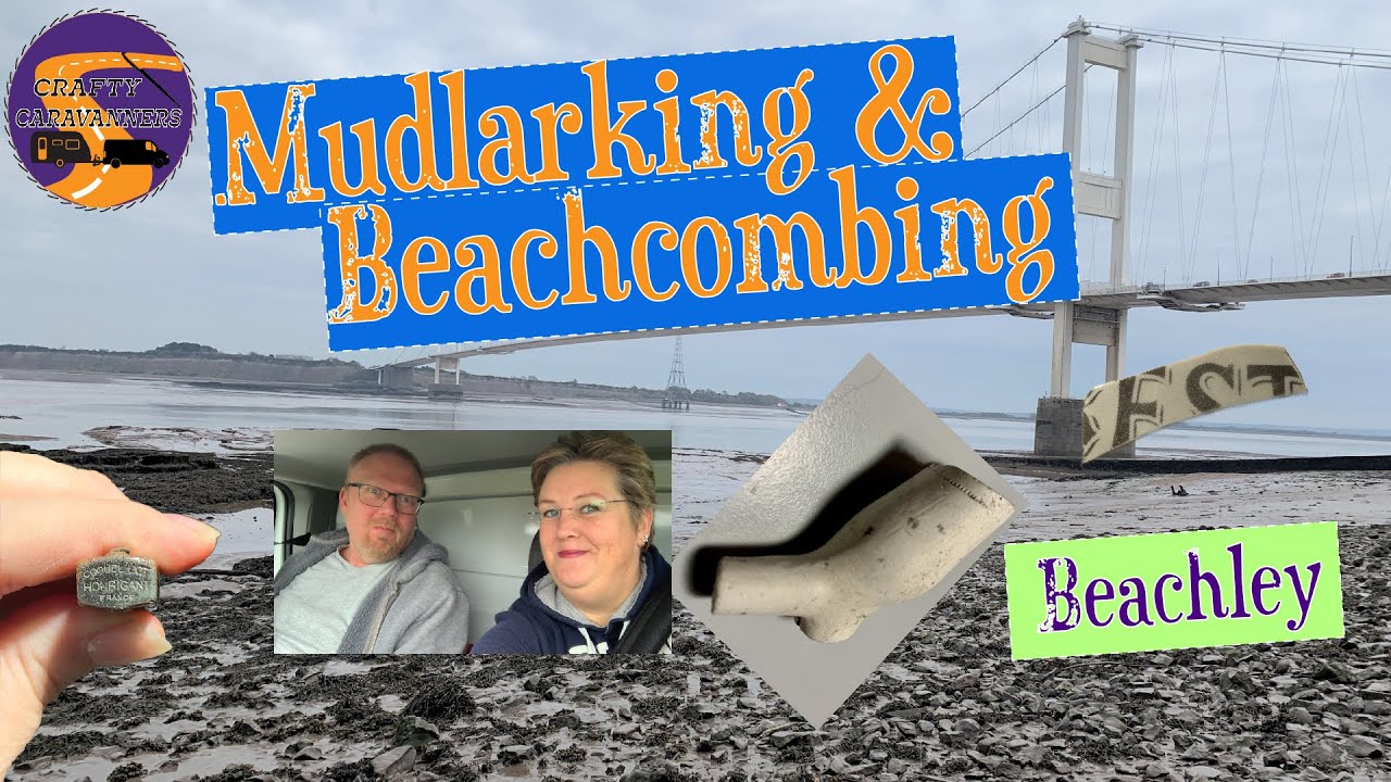 Beachcombing and Mudlarking at Beachley Beach