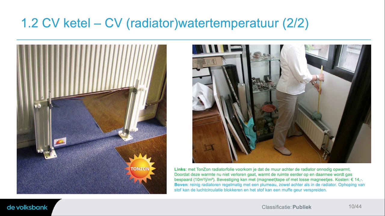 Centrale Verwarming (beter) afstellen – Besparingen en Duurzaamheid (2/16)