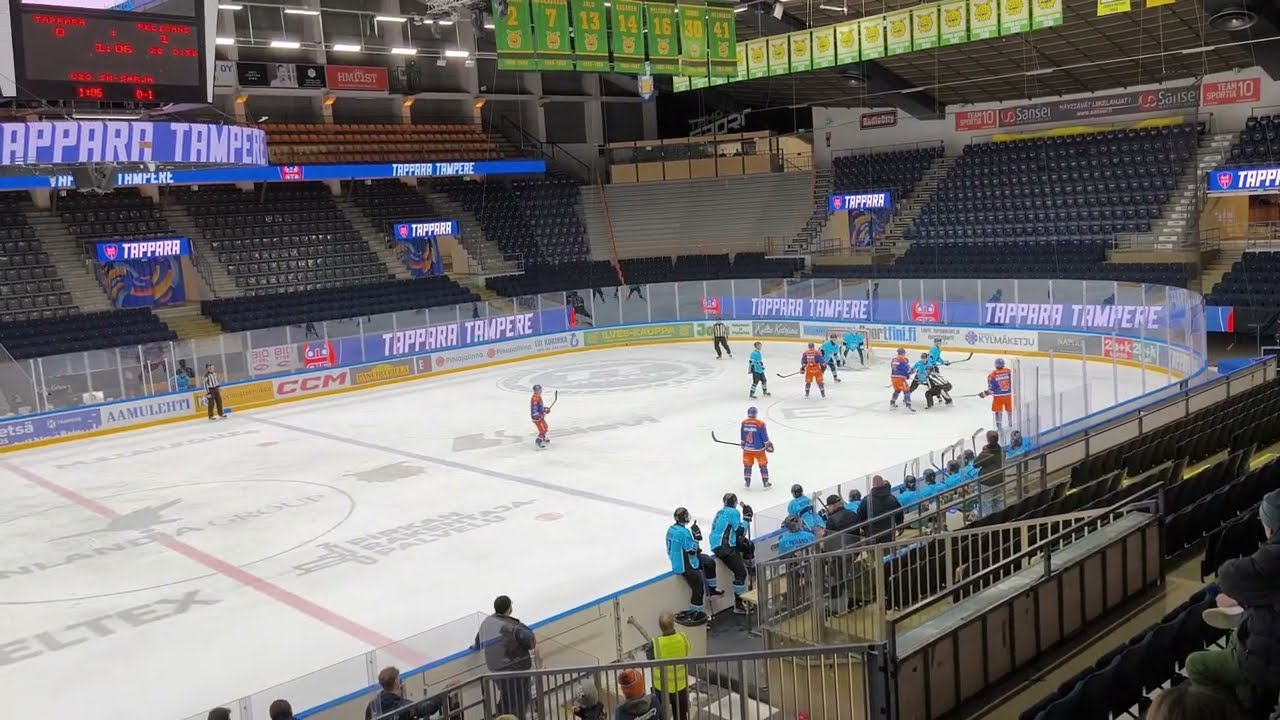 U20 Tappara - Pelicans, Hakametsän jäähalli, Tampere 14.2.2026