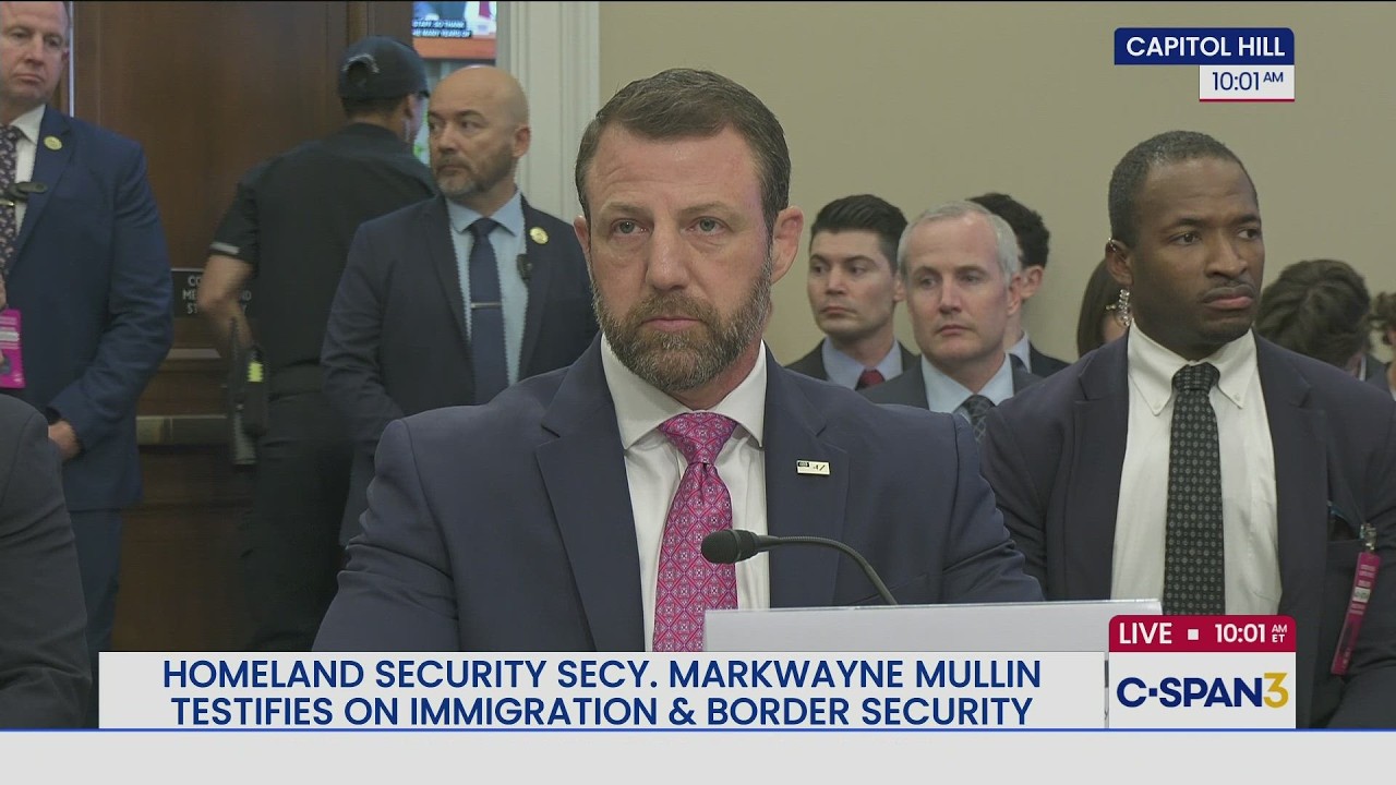 DHS Secretary Markwayne Mullin testifies before Senate