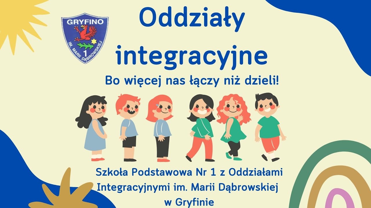 SP1 w Gryfinie zaprasza integracyjnie!