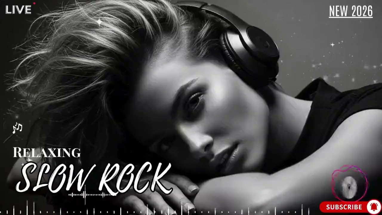 Soft Slow Rock Melodies for Peaceful Nights and Clear Thoughts