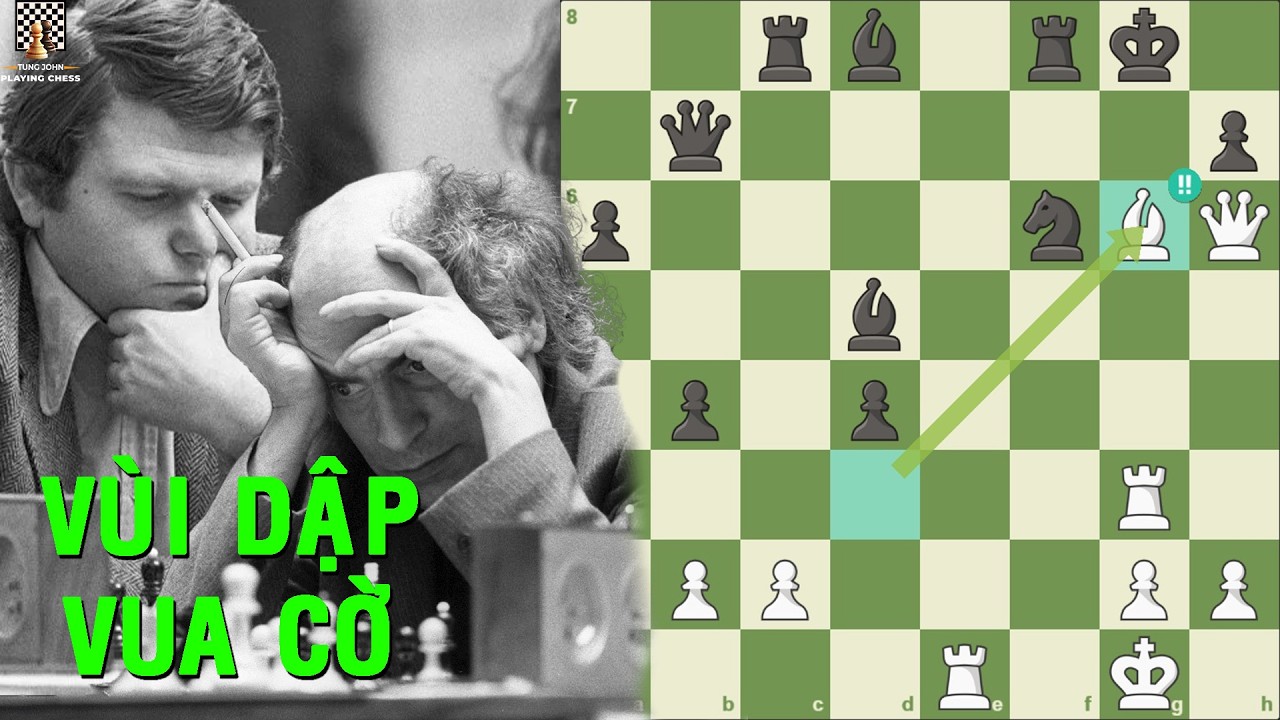 Đại Kiện Tướng Cả Gan Thí Tượng, Thí Mã Trước Vua Cờ Phù Thủy Mikhail Tal Và Cái Kết... - TungJohn