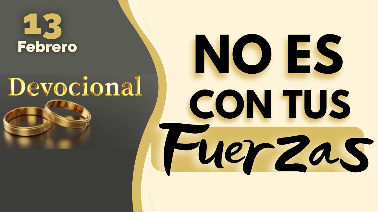 🟣 NO ✋es con tus FUERZAS😰@restaurandotumatrimoniodeDios