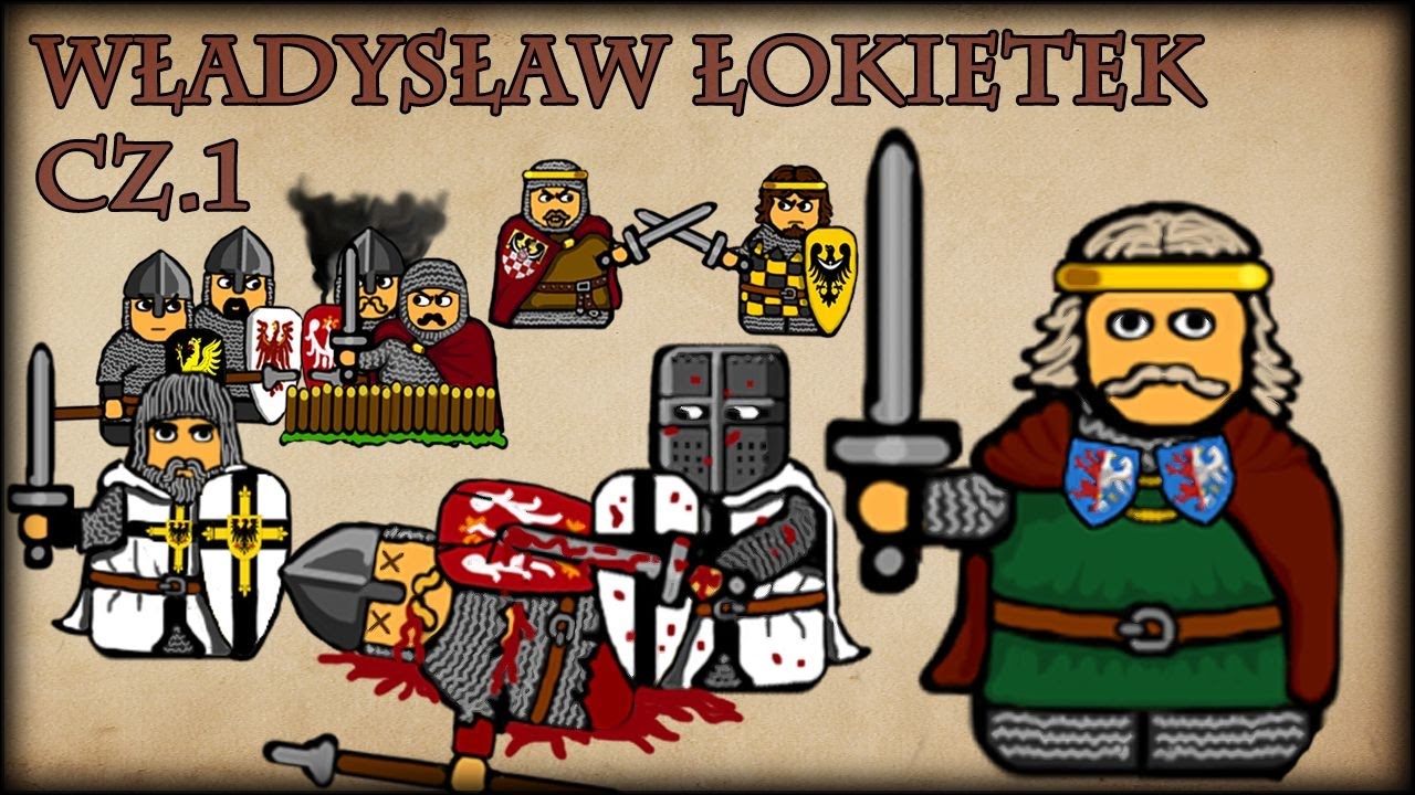 Historia Na Szybko - Władysław I Łokietek cz.1 (Historia Polski #52) (1306-1309)