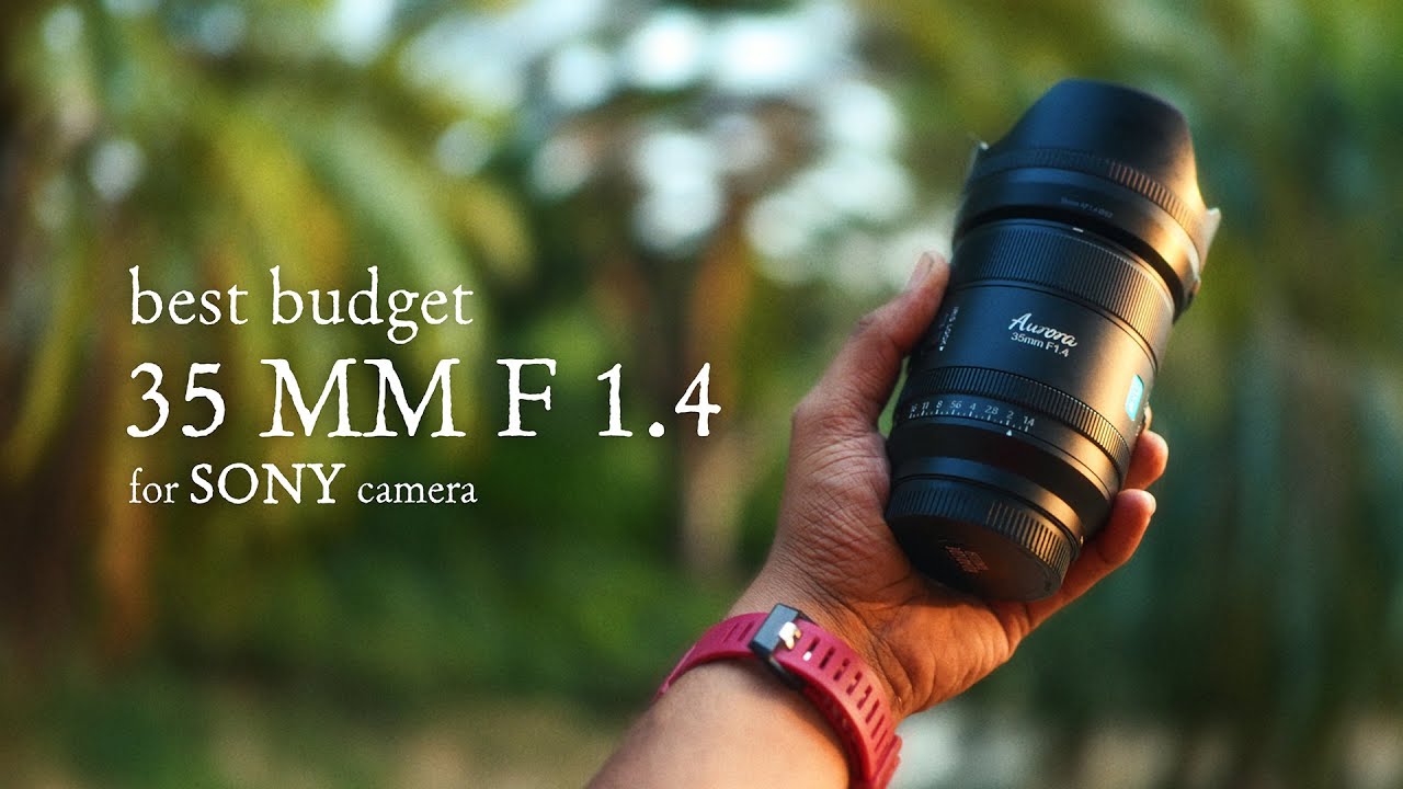 Best Budget 35mm f1.4 Lens for sony camera only ₹49,999 | Sirui Aurora 35mm f1.4