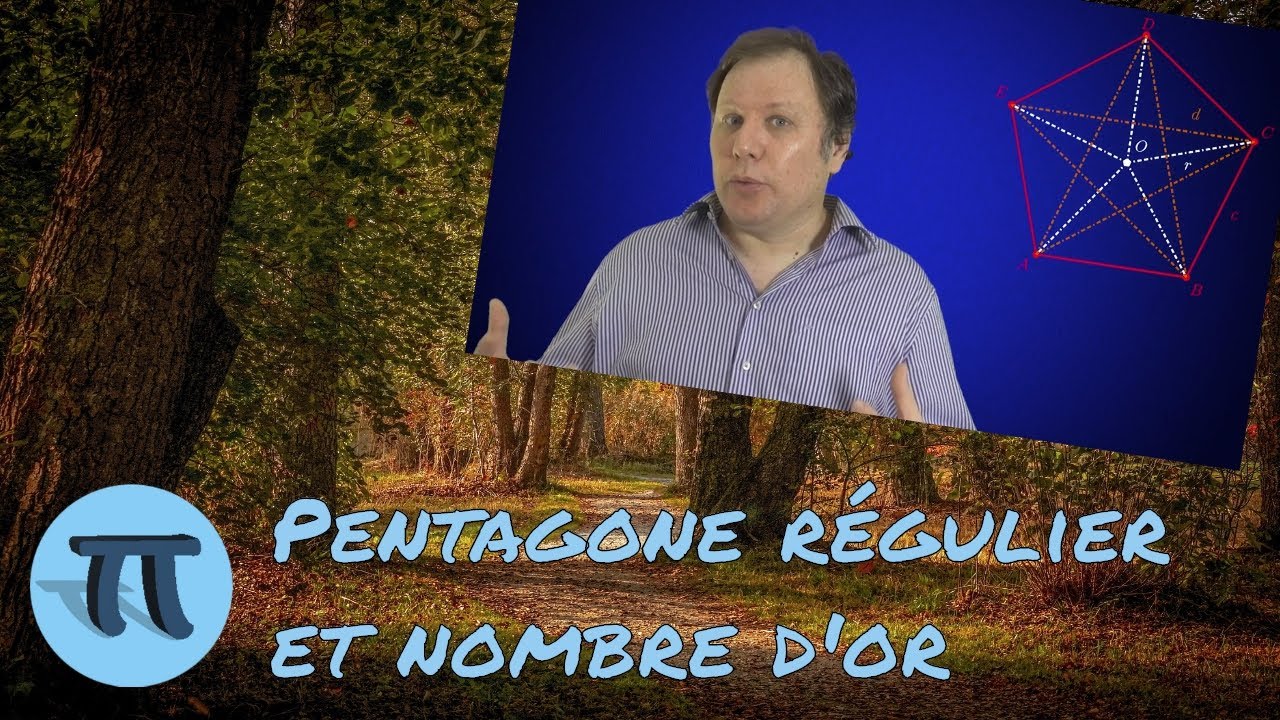 A la règle et au compas 01 : le pentagone régulier (avec démonstration)