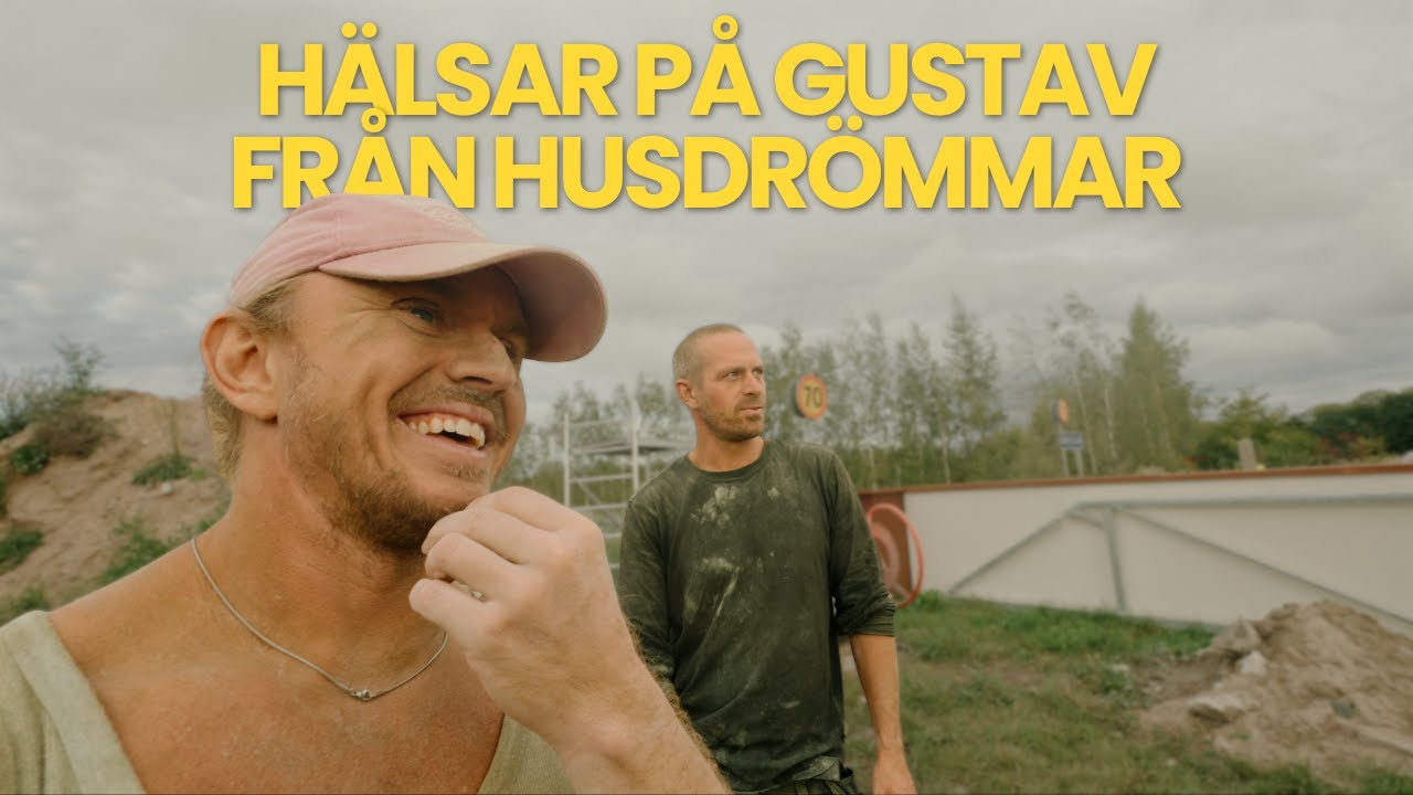 Hjälper Gustav från Husdrömmar bygga pool