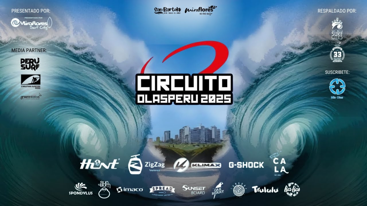 CIRCUITO OLAS PERÚ 2025 - 1RA FECHA | PLAYA NORTE SAN - BARTOLO | DÍA 1
