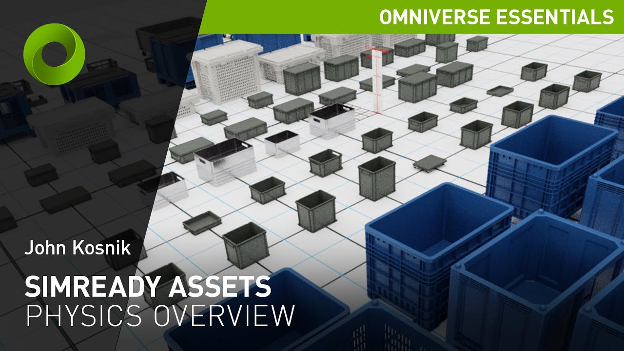 Обзор готовых к моделированию физических ресурсов в Omniverse