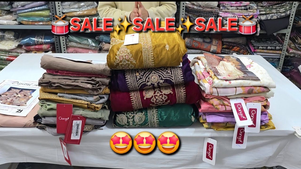 Ganga Suit @₹3050❌️₹2250✅️ ||✨️BIGEST SALE ON YOUTUBE✨️|| Velvet Suits🤩SALE🤩SALE🤩SALE🥁