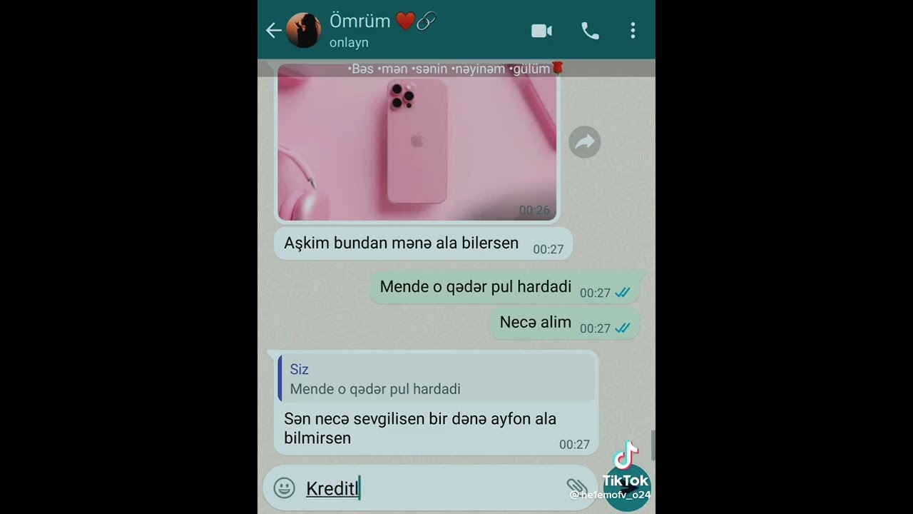 deyirəmki belə qızlar utanmire adamda sevdiyinə o s&ouml;z&uuml; deyər hələ utanmaz-utanmaz blok edir😏