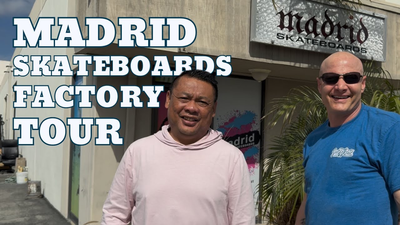 Madrid Skateboards Factory Tour with Alex Breton