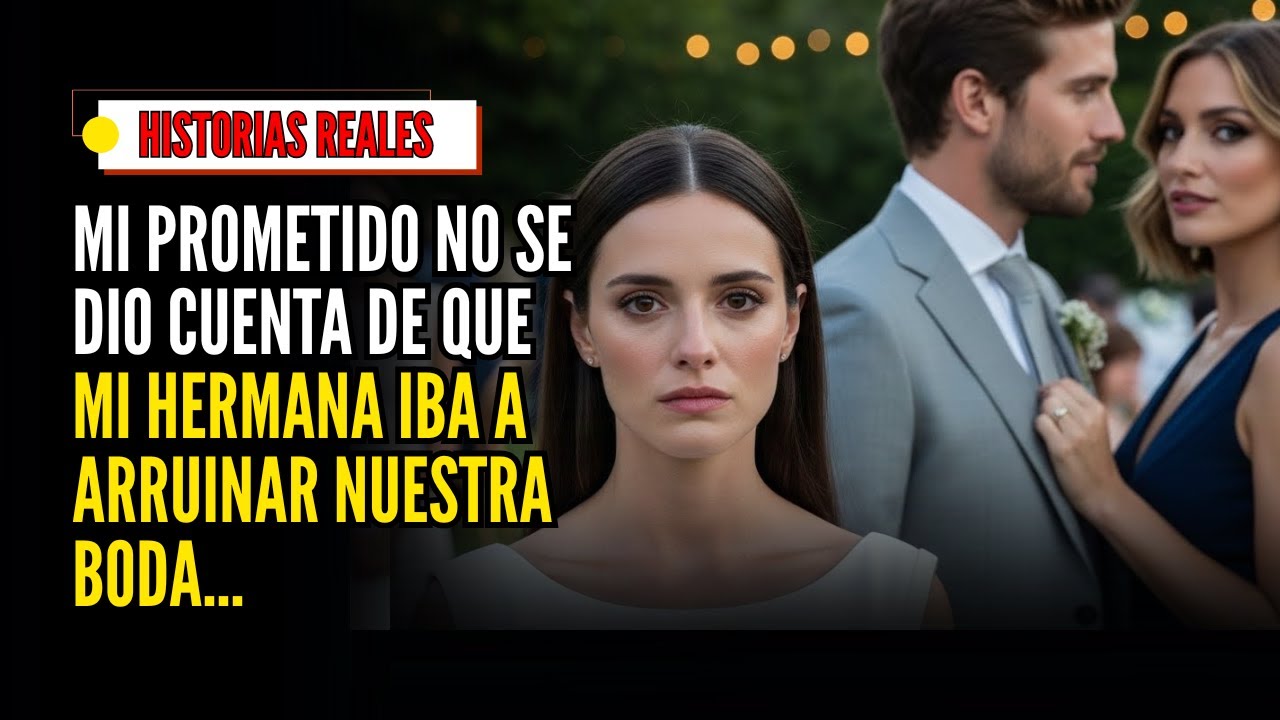 Mi prometido no se dio cuenta de que mi hermana iba a arruinar nuestra boda...