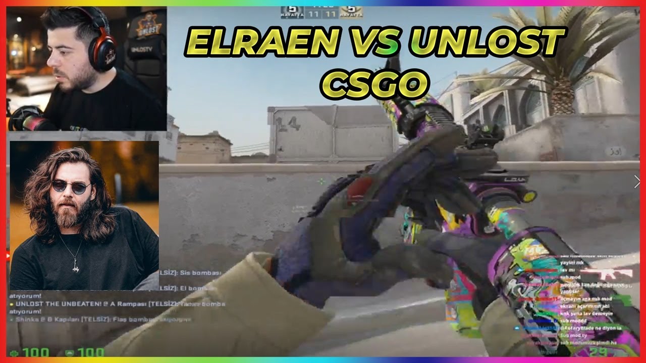 ELRAEN VS UNLOST CSGO SECTOR CUP! MELİH YARGI DAĞITIYOR