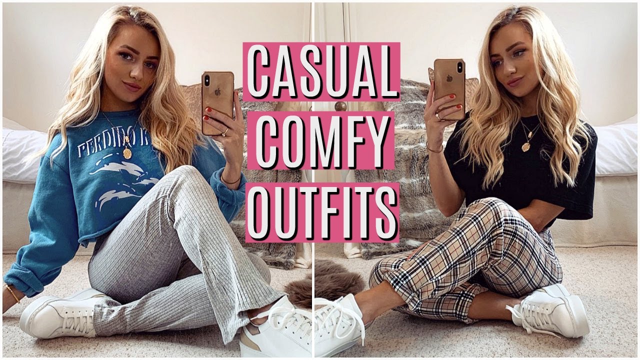 CASUAL COMFY CHILL OUTFIT IDEAS / OUTFITS OF THE WEEK 2020