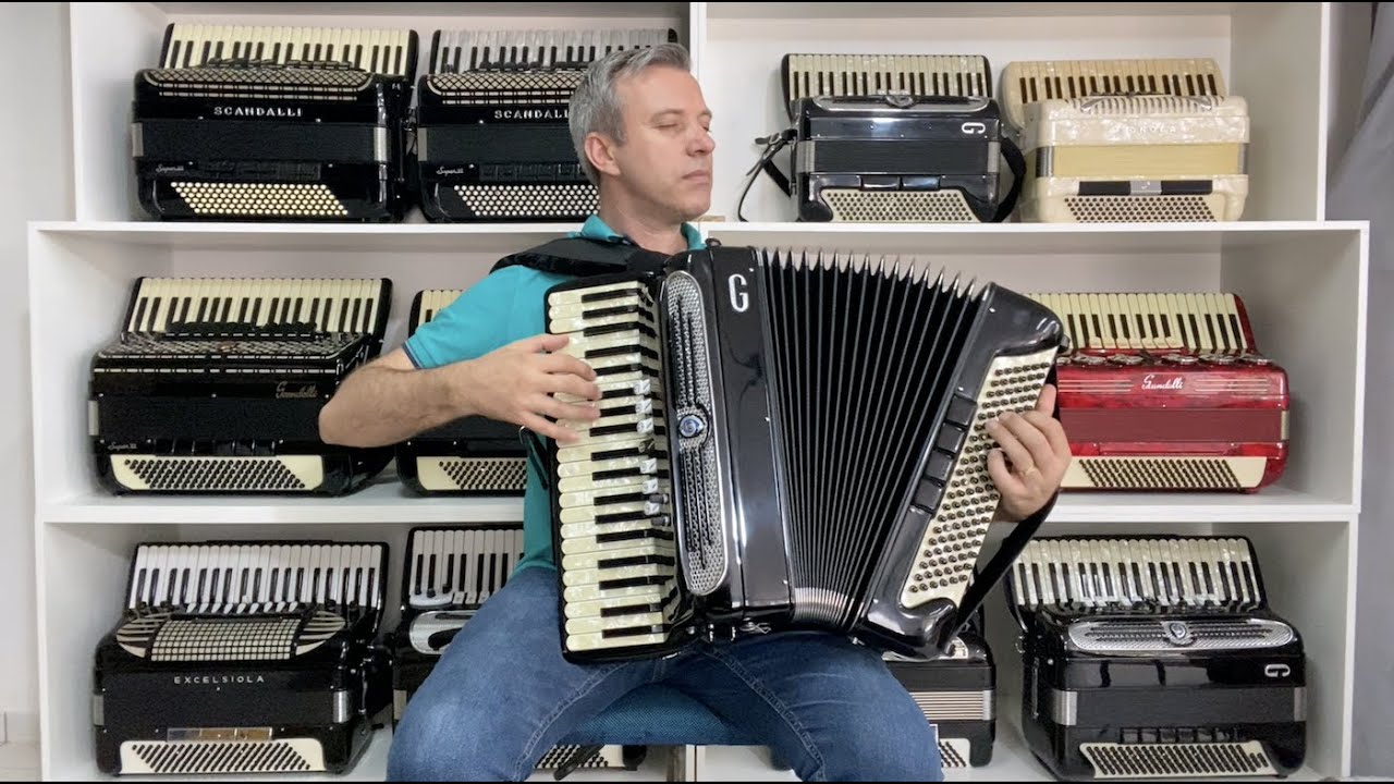 Acordeon Giulietti MF 74 - Terça Oitavada - Jeferson Oliveira