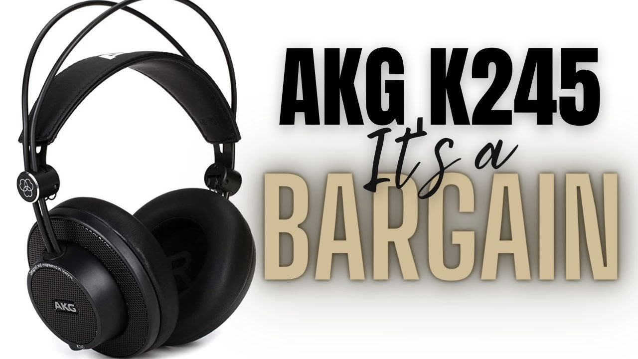 AKG K245 Studio Headphones - What do you get in the box?