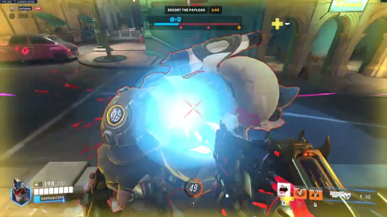 This is what being a hard stuck plat in Overwatch 2 looks like