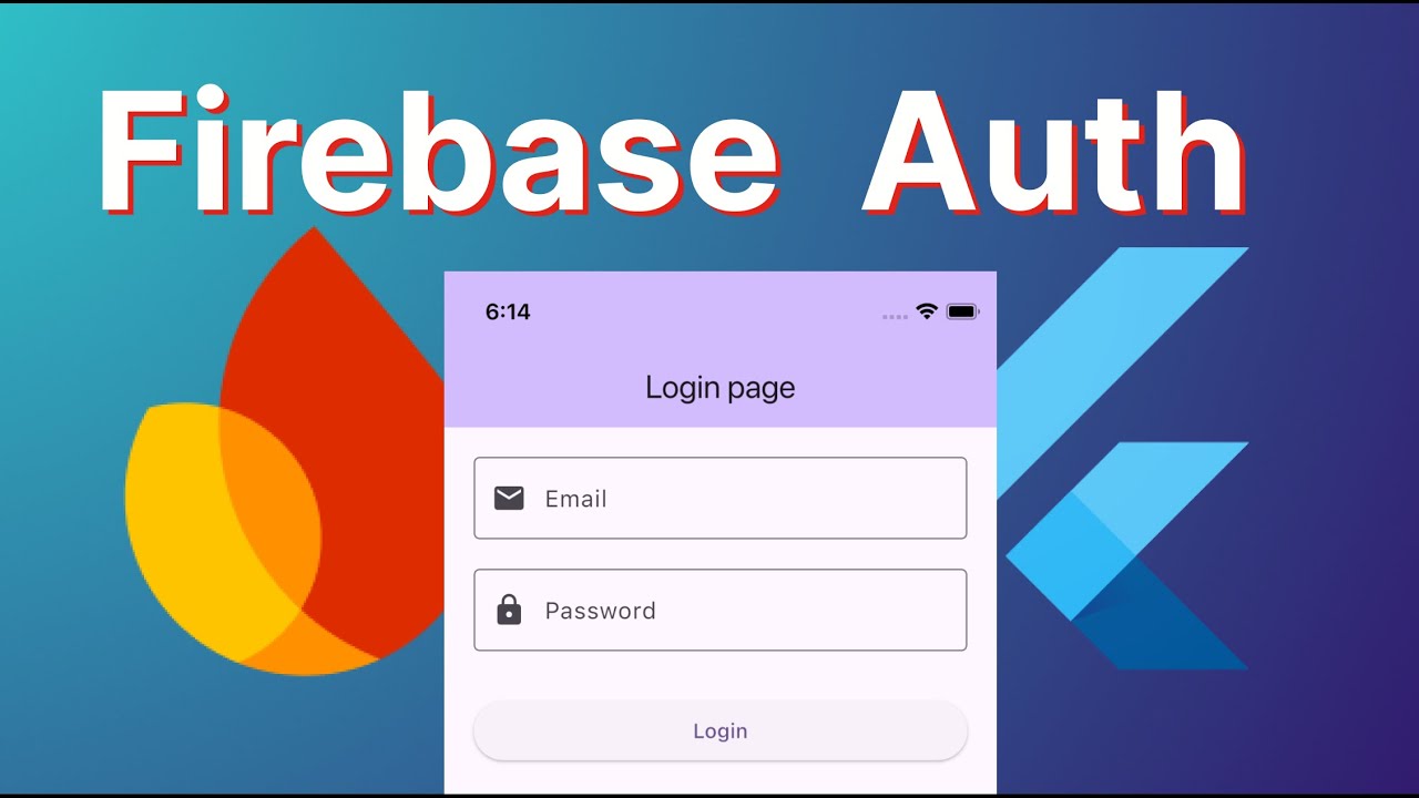 Firebase Login avec Email & Password