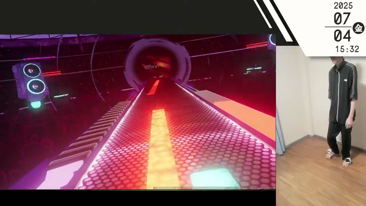 25/07/04『Dance Dash(VR)』ほぼ初回プレイ
