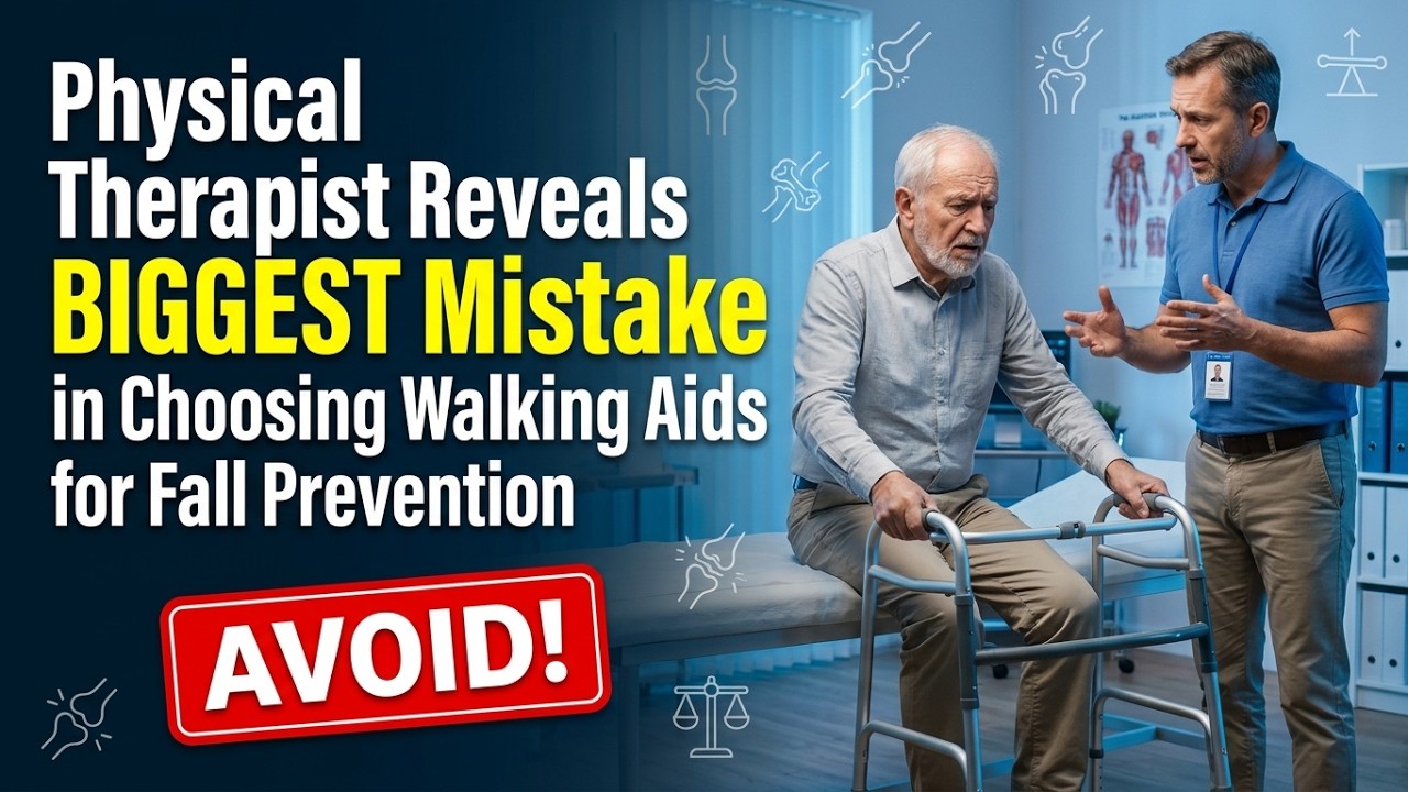 Physical Therapist Reveals BIGGEST Mistake in Choosing Walking Aids for Fall Prevention