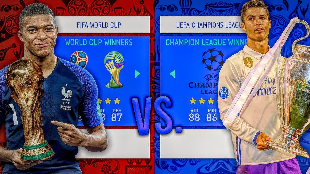 World Cup WINNERS vs. Champions League WINNERS! - FIFA 19 Career Mode