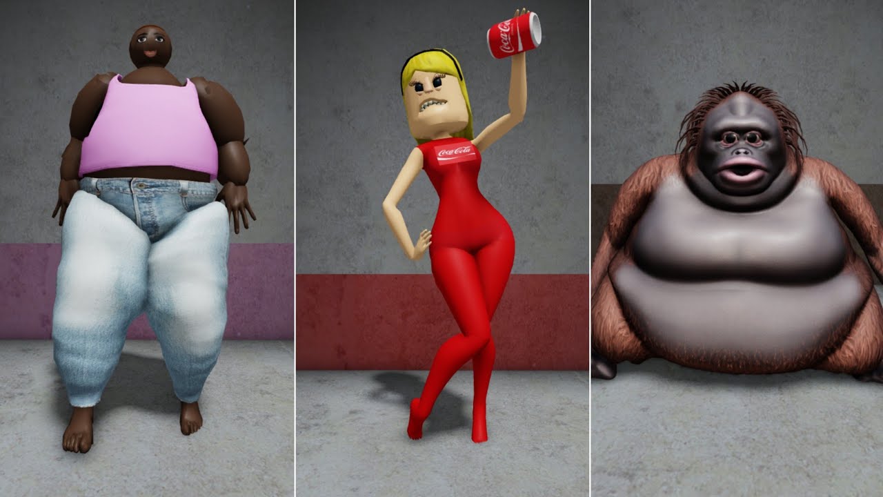 RUN FROM LOVELY PEACHES, RUN FROM COLA WOMAN, RUN FROM UH OH STINKY ROBLOX OBBY