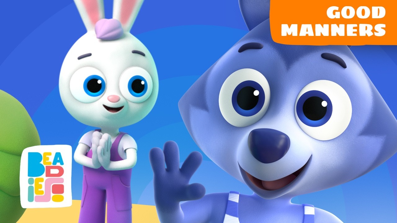 Good Manners For Kids With Beadies | Learning Kids Cartoons