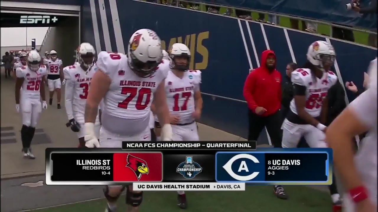2025 NCAA FCS Championship Quarterfinal - Illinois State Vs UC Davis