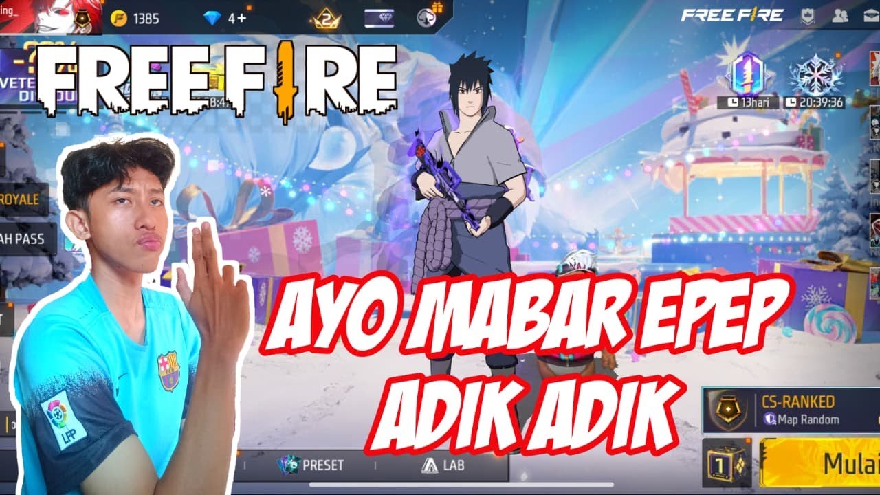 AYO GENDONG SASUKE SAMPE MASTER GEISTT - FREE FIRE