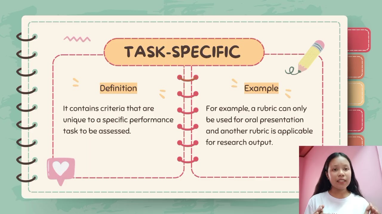 Lesson 6 - Process in Developing and Using Rubrics for Alternative Assessments /Types of Rubric/