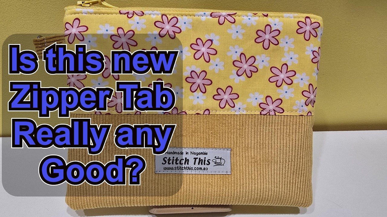 New zipper tab technique debunked. Is it really worth doing? How to square up quilted fabric.
