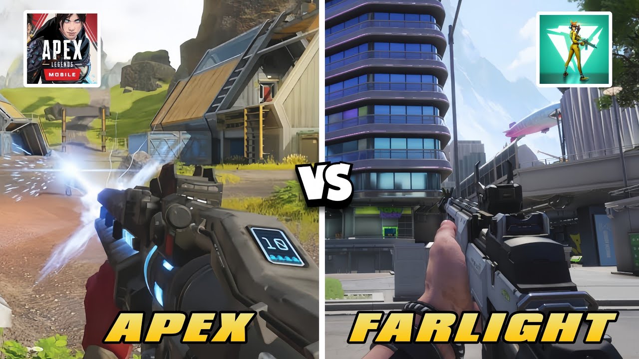 Farlight 84 vs Apex legends mobile ( FPP comparison )
