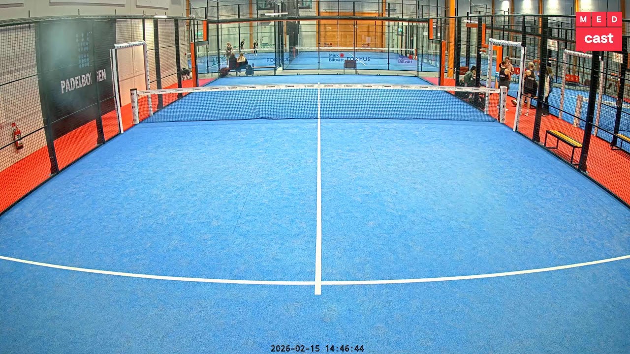 MEDcast - Padelborgen , Mölnlycke - Bana 1 - 2026-02-15 12:31