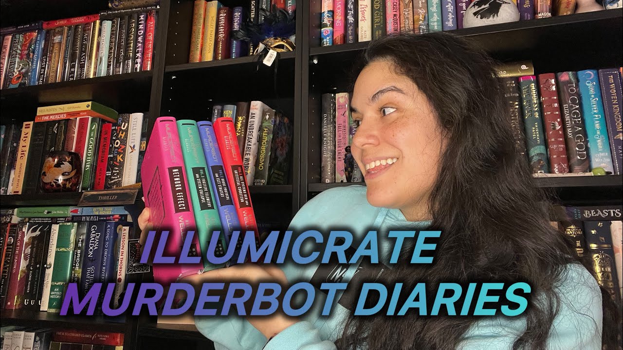 Unboxing Illumicrate’s Murderbot diaries