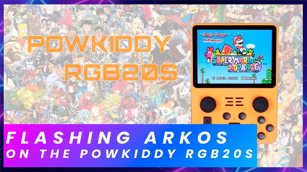 Flashing ArkOS on the Powkiddy RGB20s