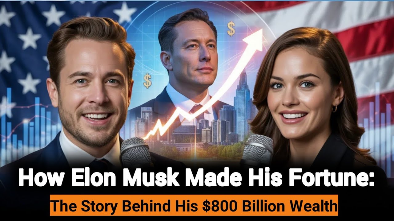 How Elon Musk Made His Fortune: The Story Behind His $800 Billion Wealth | English Learning Podcast