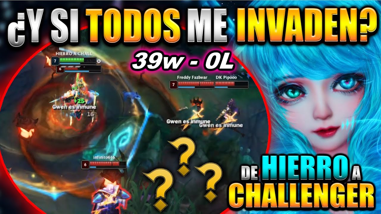 ¡TODOS ME INVADEN Y ME FLAMEAN! 💀 | Hierro a CHALLENGER - DIA 7