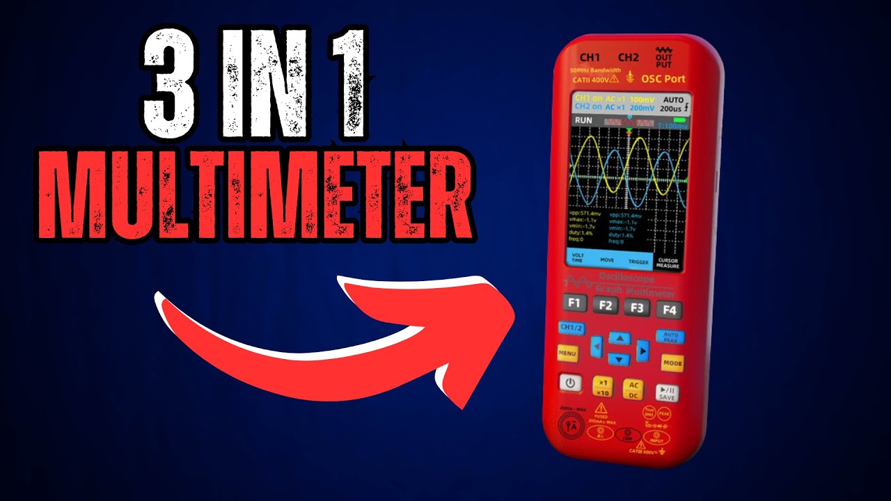 😲 Value Priced 3 in 1 Multimeter Oscilloscope: BSIDE 09