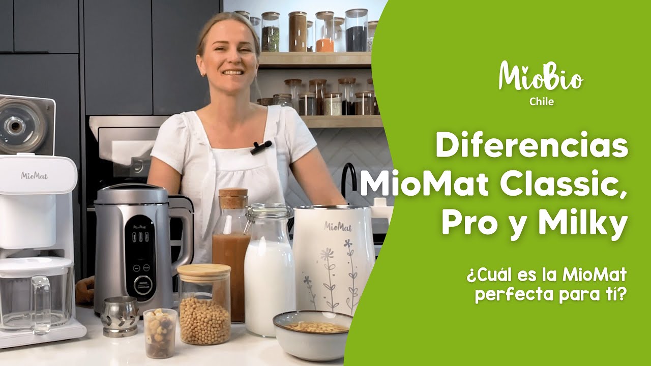 Diferencias entre los tres modelos de MioMat - Classic, Pro y Milky #miomat