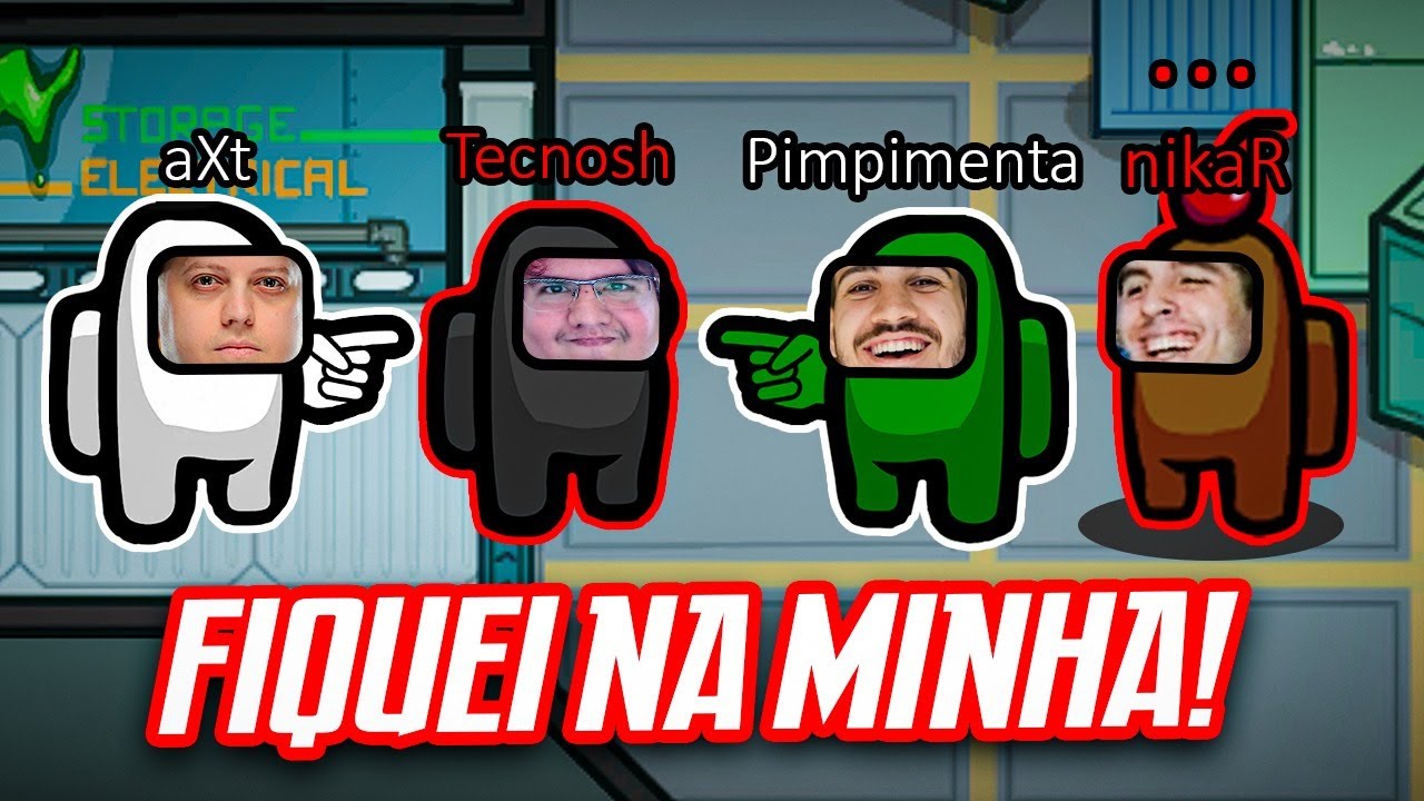 DEIXEI ELES DISCUTIREM! IMPOSTOR SILENCIOSO NO AMONG US! - RAKIN
