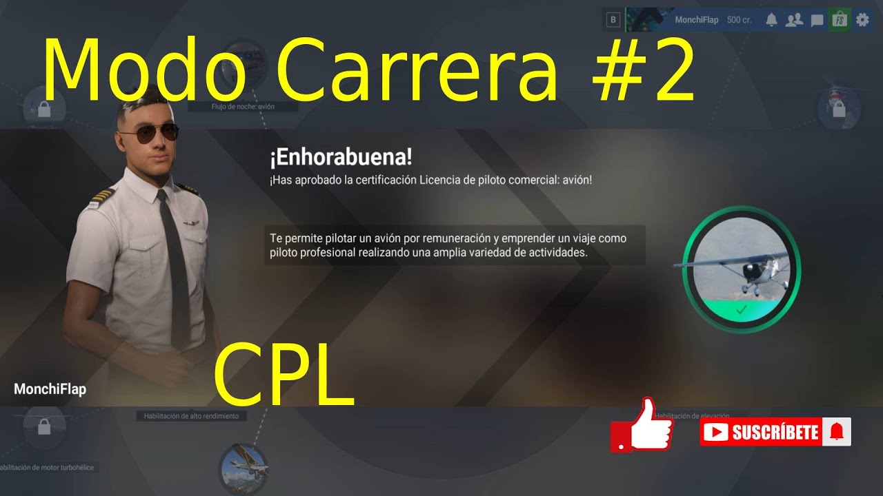MSFS2024 || Modo Carrera #2 || Primeros vuelos y Licencia CPL