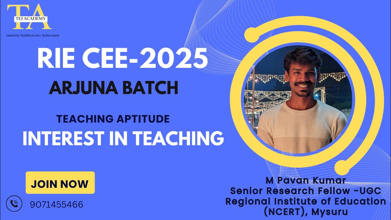 RIE CEE | Attitude Towards Teaching | RIECEE 2025 | Must Watch for Teaching Aspirants!