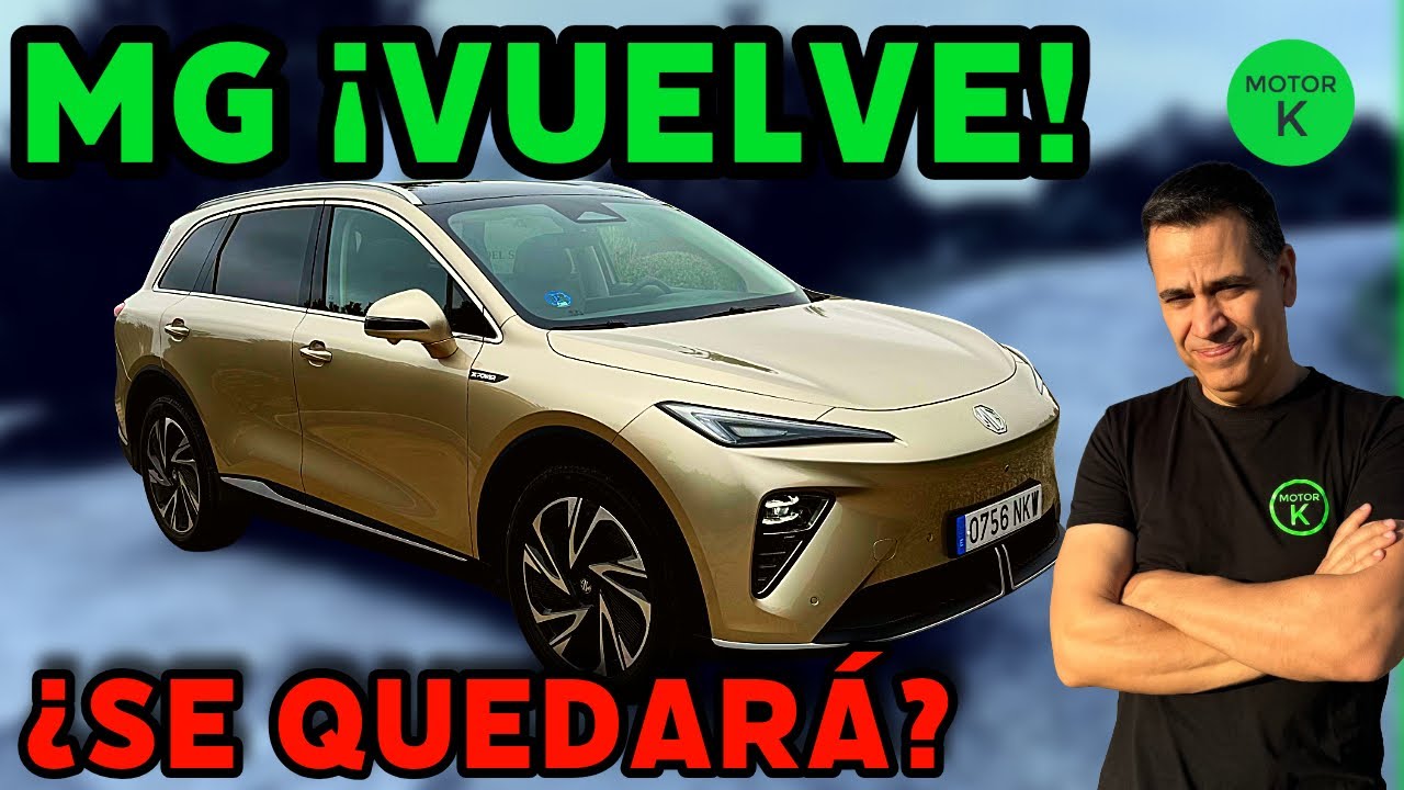 MG ¡VUELVE! ¿SE QUEDARÁ? MG S6 EV PRIMERAS IMPRESIONES MOTORK